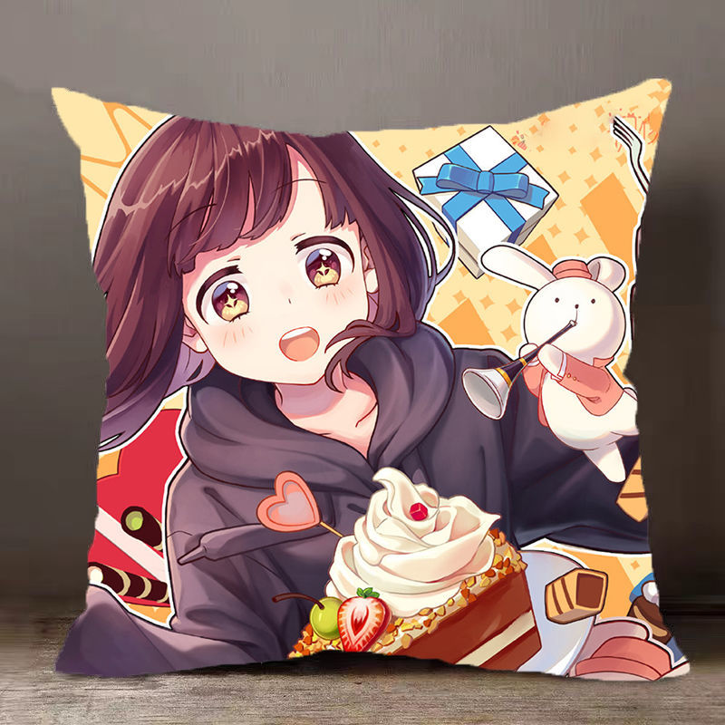太美鑫 七濑抱枕胡桃周边定制枕头套menherachan动漫二次元靠垫可拆洗