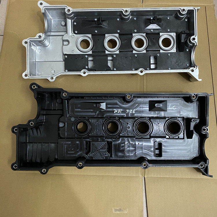 适用于现代伊兰特雅绅特索纳塔起亚赛拉图锐欧发动机气门室盖铝合金