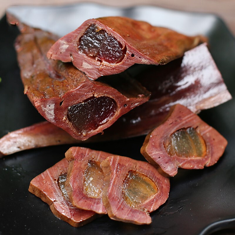 东莞金银润古蜀味道烟熏猪肝腊肉腊味熟食特色美食小吃下酒菜年货金银