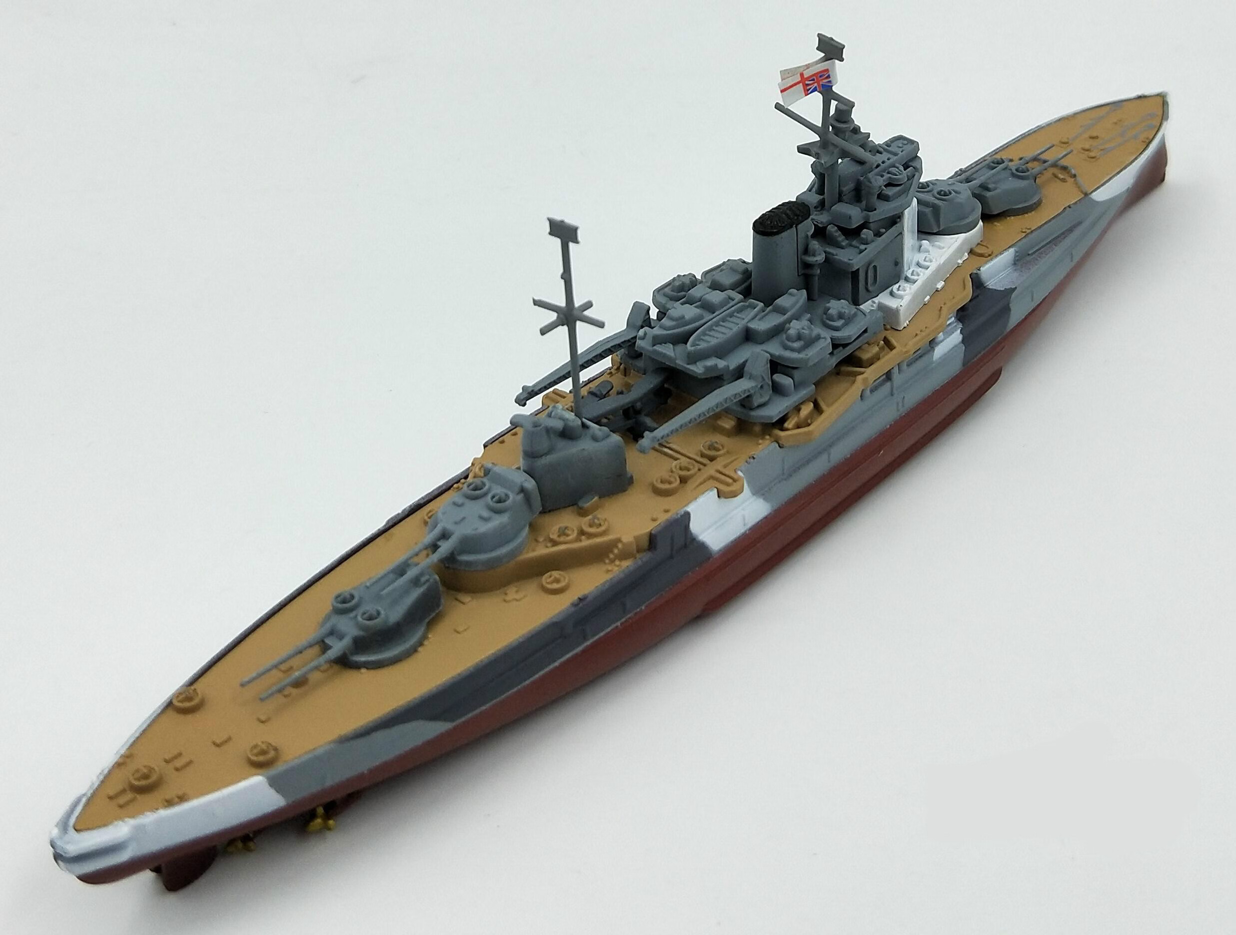 1:1000二战军舰巡洋战列舰模型 胡德密苏里武藏衣阿华新泽西仿真摆件