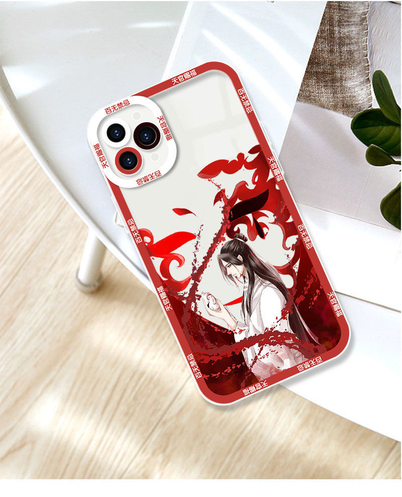 仁尼 适用天官赐福透明手机壳华为畅玩30plus/荣耀v20/50pro/30s/v40