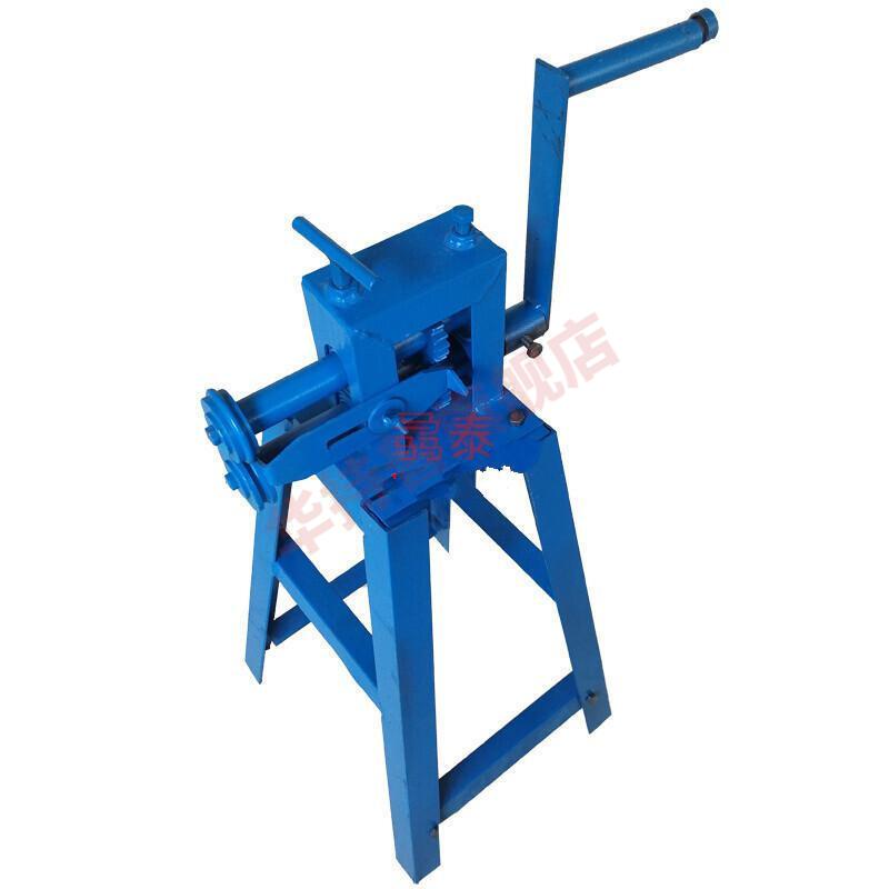 手动卷圆机白铁皮保温压边机小型卷板机铝皮咬口机不锈钢滚圆机 全