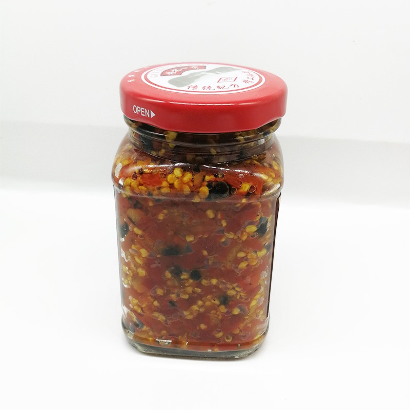 桂林三宝蒜蓉辣椒酱拌饭广西特产农家自制手工下饭菜豆豉剁椒蒜蓉味
