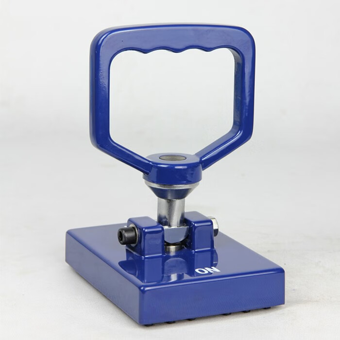 60永磁起重器便捷式手提式吊装吸盘磁力吊运钢板手提磁铁150kg深