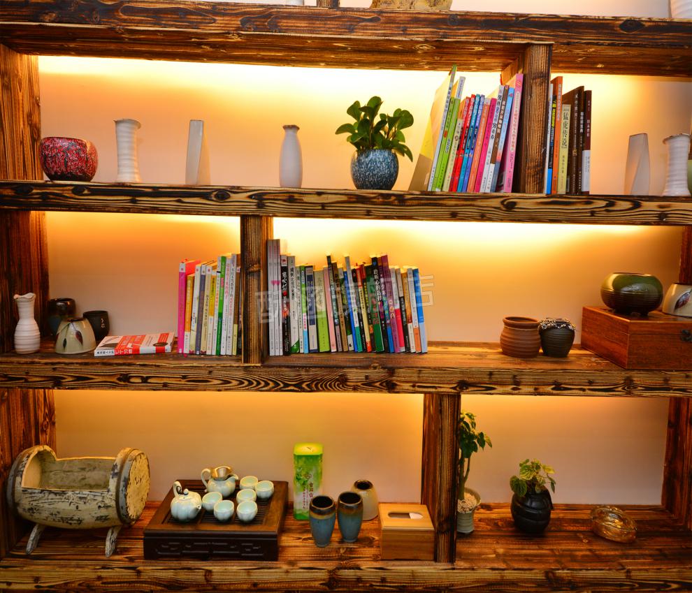 2022新款直播背景布书架新款书房直播背景书柜办公室装饰立体主播背景