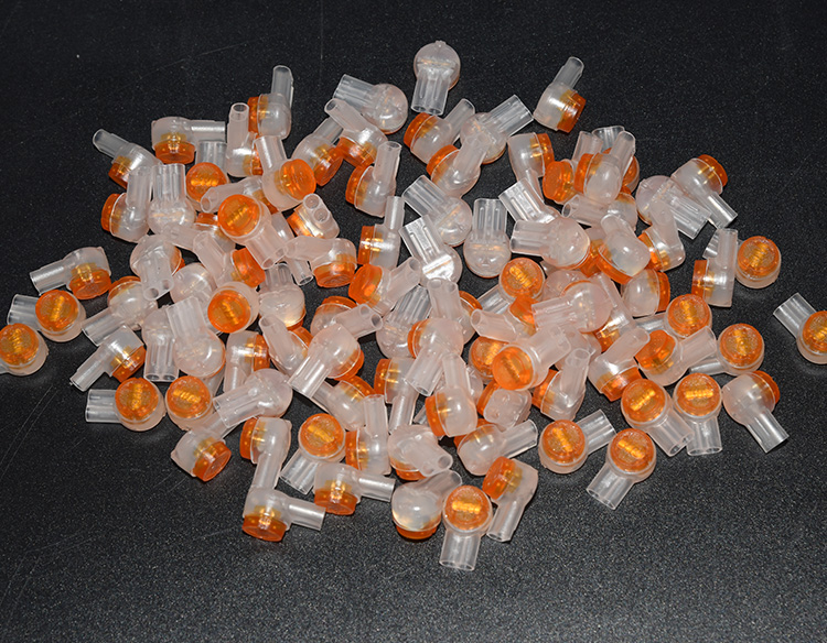 3m接线子电话线网线接线端子3m双刀uy2k2接线子100只压线钳