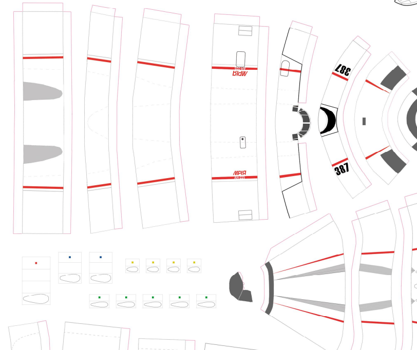 安225运输机3d纸模型diy手工运输机客机模型 安225运输机纸模型一架