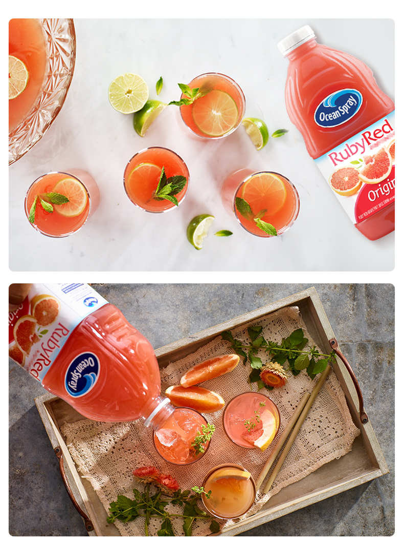 美国进口oceanspray优鲜沛西柚果汁饮料189l鸡尾酒调酒配料饮品西柚