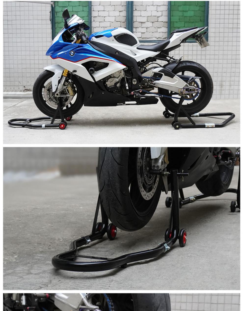 工马摩托车起落架koby摩托车起车架机车前后轮驻车架支撑器起落架保养