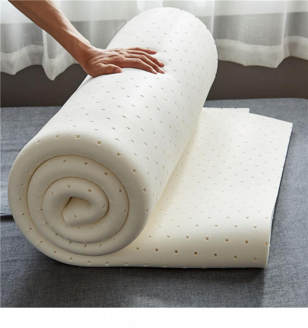 床垫床褥泰国天然乳胶床垫软垫薄款2cm垫被床褥垫学生宿舍单人榻榻米