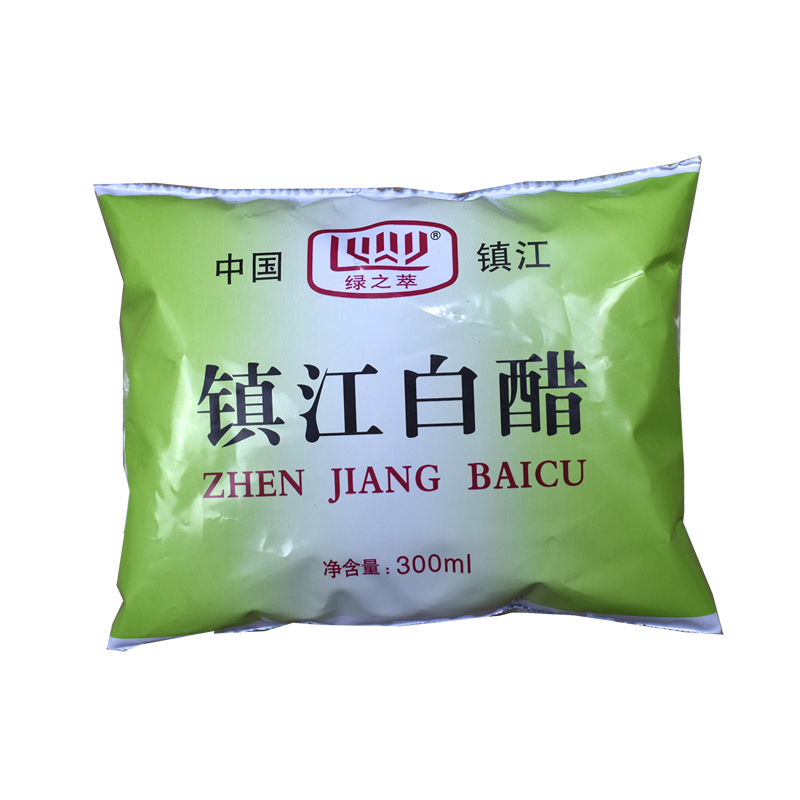 镇江白醋袋装300ml袋装家用清洁泡脚白醋洗脸食用除垢醋多用途白醋15