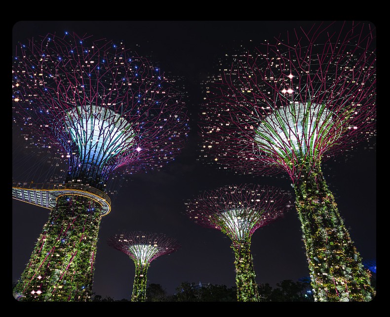 动态星空投影灯萤火虫闪耀户外景区公园防水投影灯景观亮化星光灯射