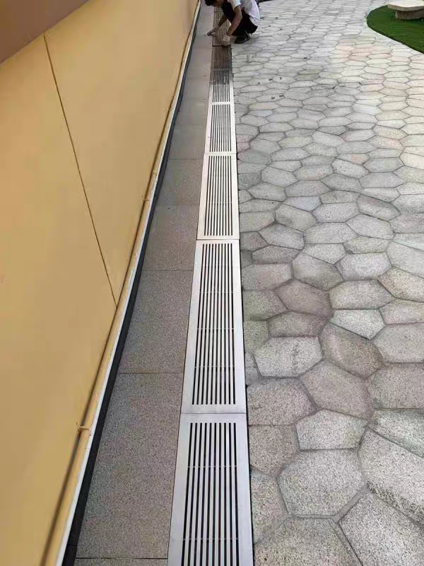 定制304不锈钢盖板雨水篦子走廊别墅小院花园庭院下水道排水地沟盖