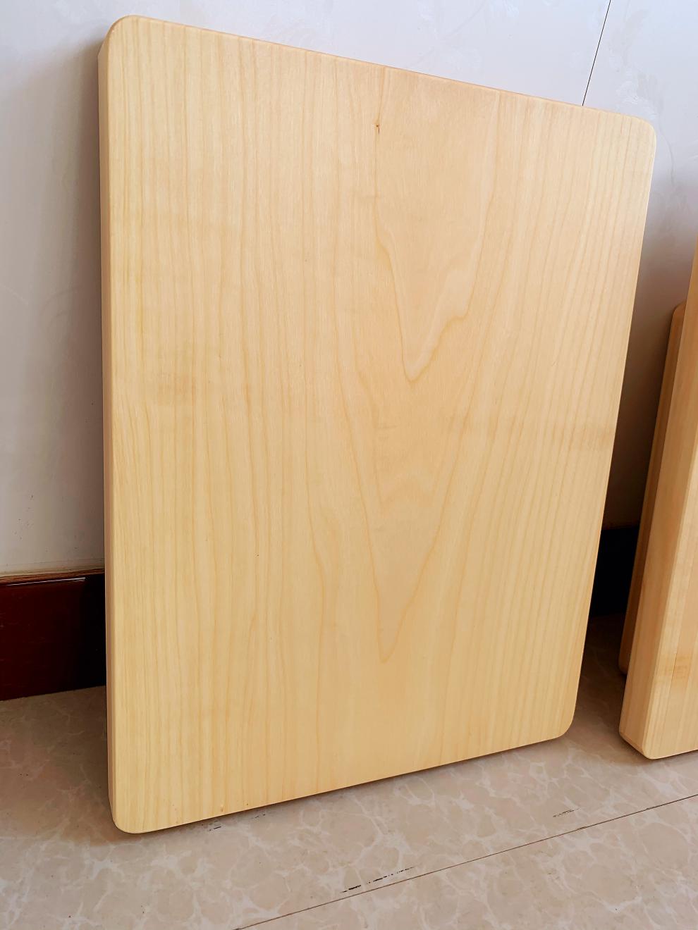 柳木菜板整木一块木实木柳木菜板砧板面板案板整块木头制作无拼接整木