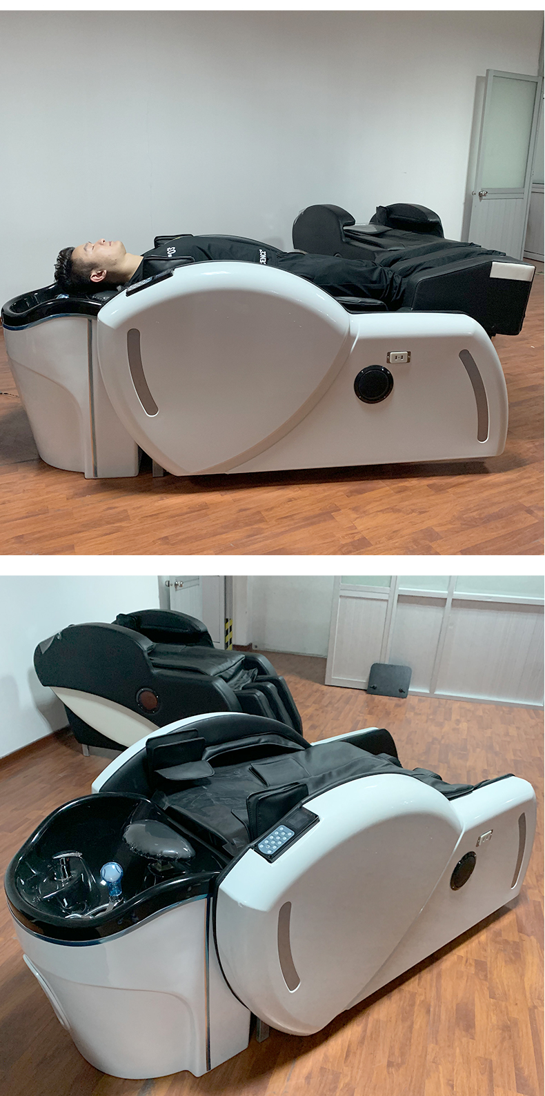 自动洗头机 美发洗发床泰式按摩恒温加热洗头床发廊专用全自动智能