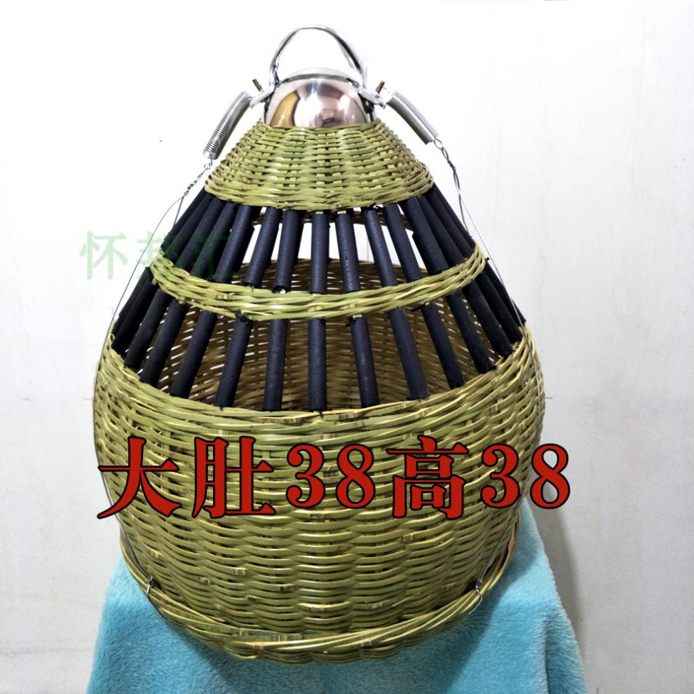 舞万花中号老师傅手工竹编竹鸡媒笼子上山笼鸡媒笼版家养鸡笼版全套