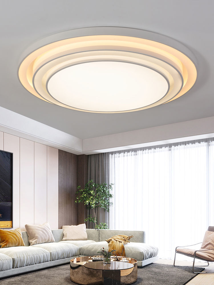 利斯泰led吸顶灯圆形客厅灯80cm简约现代大气家用卧室灯1米大圆房间