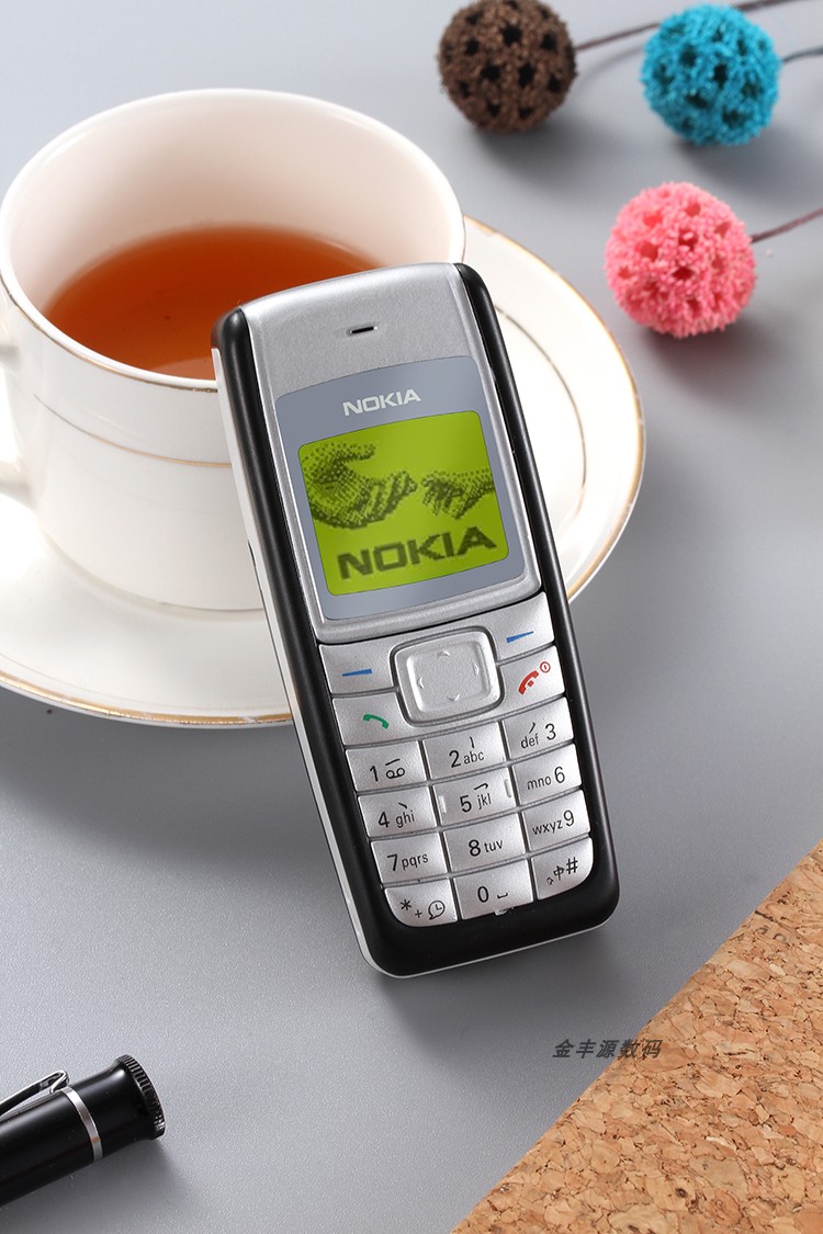 nokia诺基亚1112怀旧经典黑白屏按键直板1110学生保密老年人手机1110