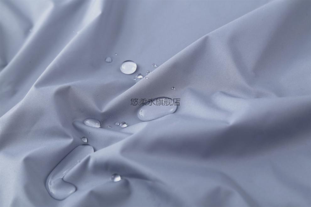 羽绒服布料面料哑光服布料面料轻薄防水防绒透气抗皱色哑光棉服装面料