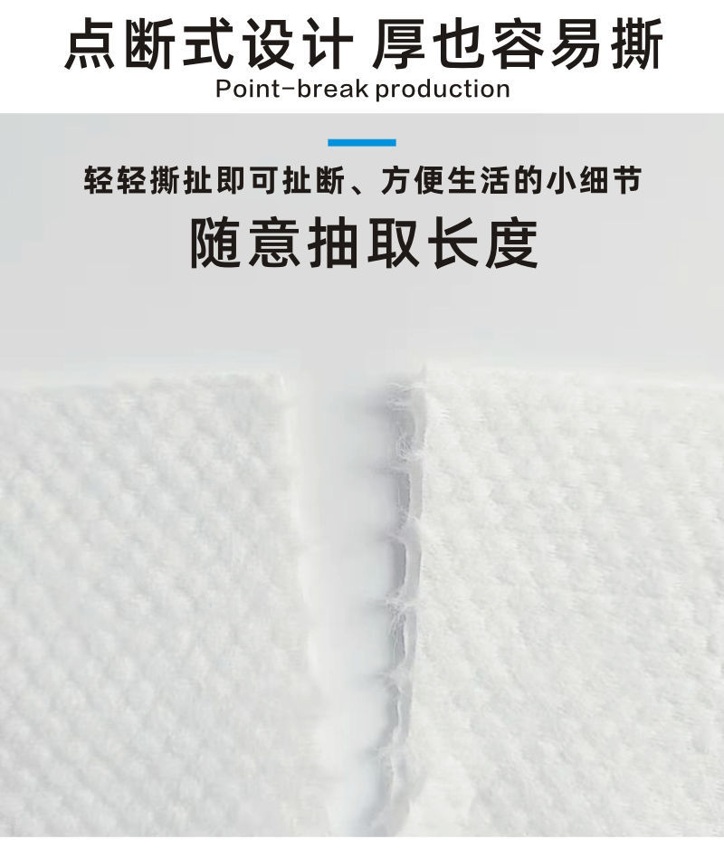 【精选】婴儿可用洗脸巾卷筒式无菌一次性纯棉洁面巾擦脸美容院卸妆化妆棉古莎 防水防尘袋装 珍珠纹洗脸巾5卷