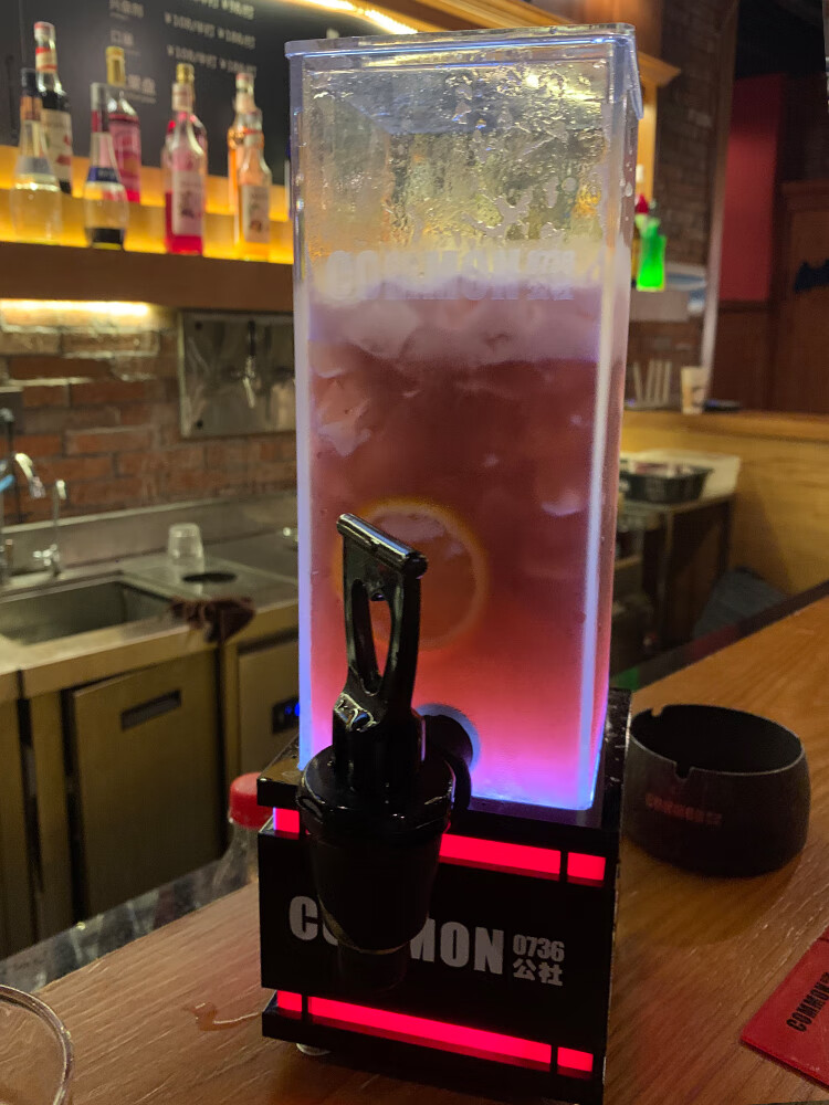 酒炮啤酒酒炮公社酒吧可乐桶发光鸡尾酒桶3l果汁桶酒桶泡酒桶啤酒桶酒