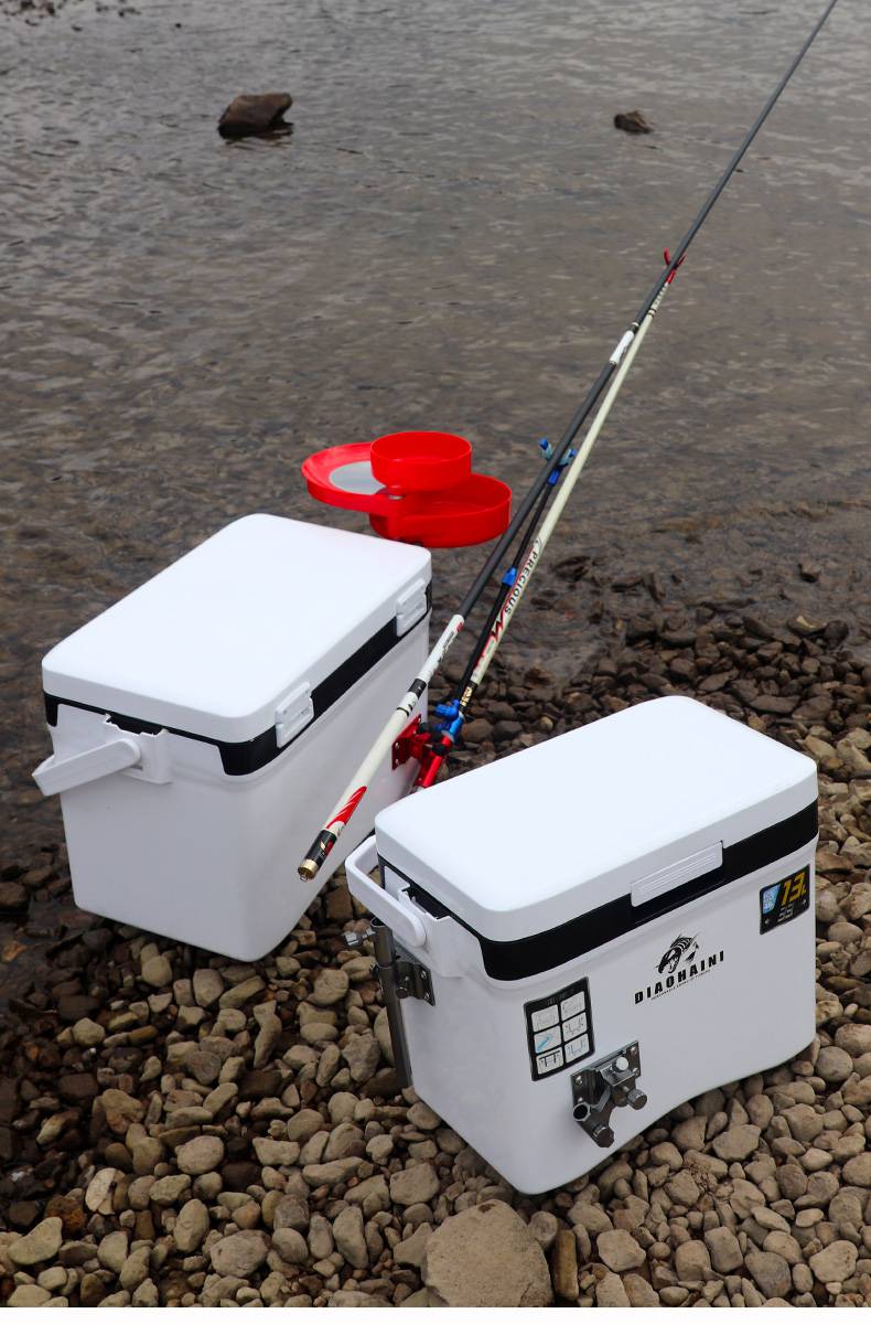 化氏一味同款野钓小钓箱便小型20升可坐迷你多功能全套2021台海钓虾箱