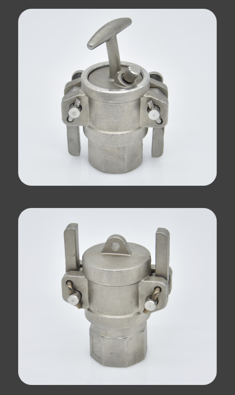 快速接头kjb槽罐车液氨专用kja1寸252寸50液化气快接头 母堵头dn25 1