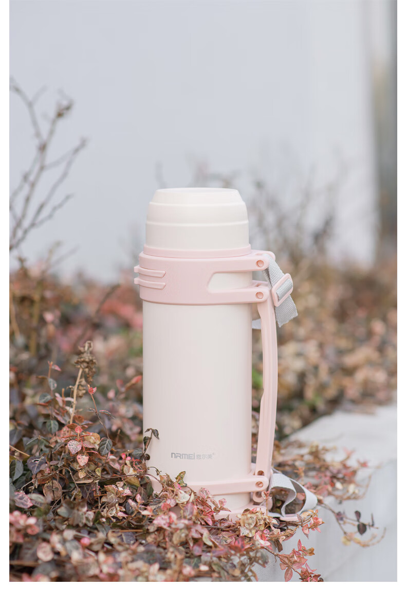 保温杯大容量女可爱婴儿宝宝外出水杯便携户外热水瓶2000ml粉色20l