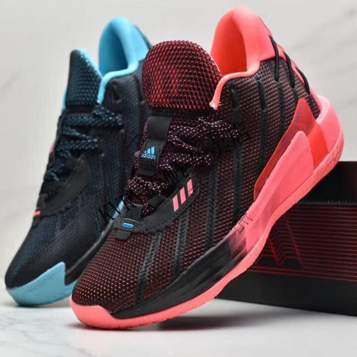 利拉德7代篮球鞋dame7圣诞冰蓝亡灵节巴光年实战男运动鞋 利拉德7白金