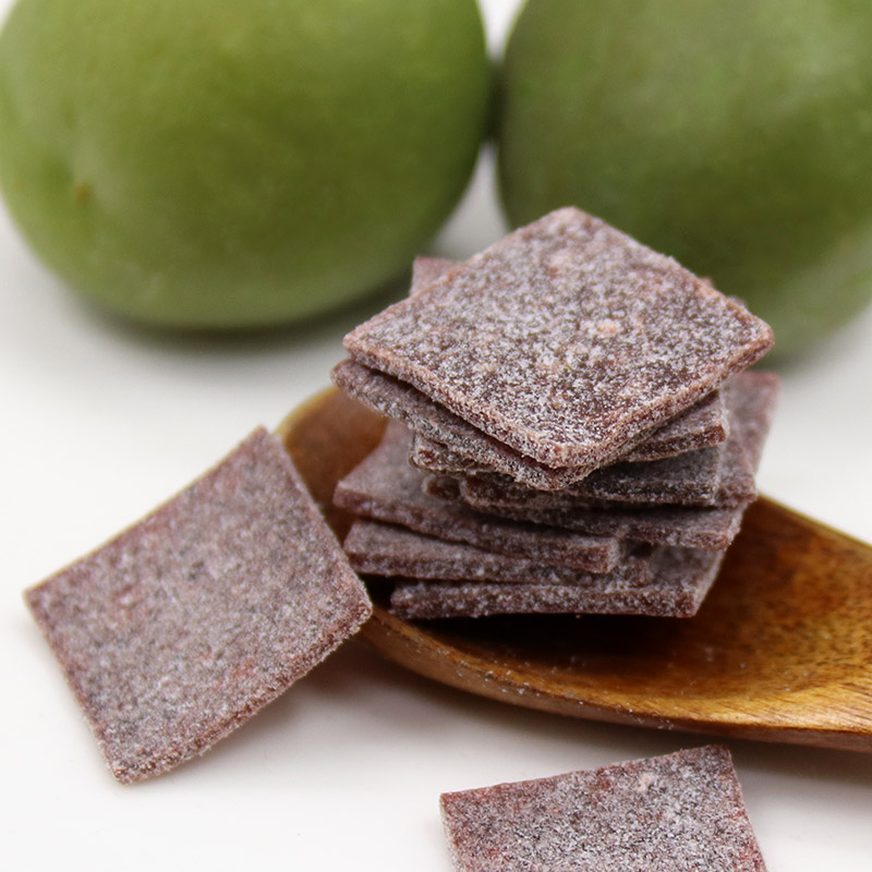 紫苏梅片日式紫苏话梅片解馋酸甜无核梅子160罐装儿时回忆狐小哆