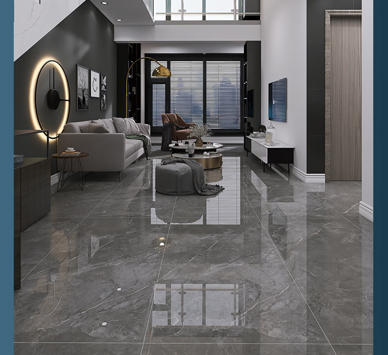 通体大理石750x1500瓷砖大板客厅地砖柔光耐磨现代轻奢电视背景墙lg88