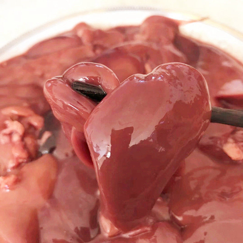 顺丰直达5斤冷冻新鲜生鸡肝食用品质宠物拌饭1包共5斤简装