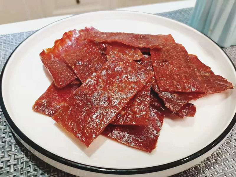 双鱼牌猪肉脯308g00g200g靖江特产金奖肉脯肉干自然片肉类零食双鱼308