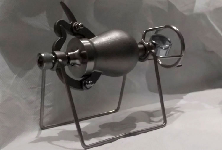 粮食放大器迷你爆米花机迷你微型爆米花机老式手摇大炮炉小粮食放大器