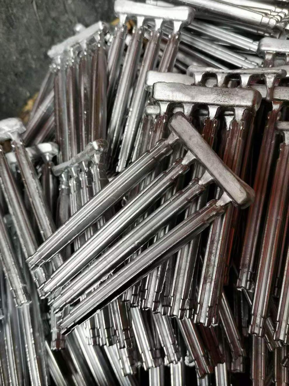 华暧手工无头撒网铅坠网坠子渔网铅坠手抛网撒网坠子鱼网坠子无头铅坠