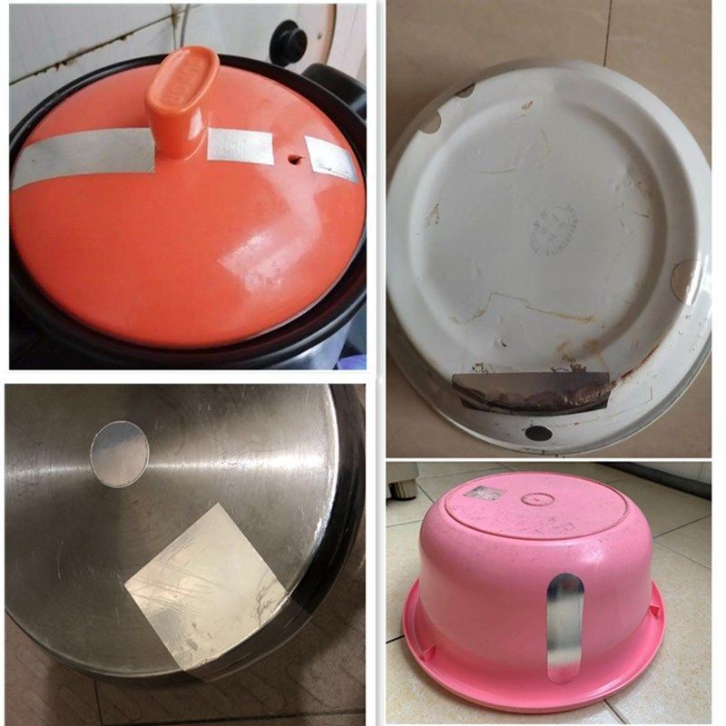 优品粘锅贴纸补锅贴不锈钢修补神器耐高温加厚高粘防水补盆补桶陶瓷