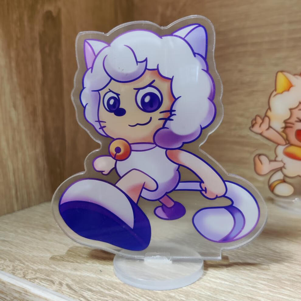 懒羊羊摆件 喜羊羊与灰太狼之奇妙大营救周边立牌 摆件亚克力懒羊羊