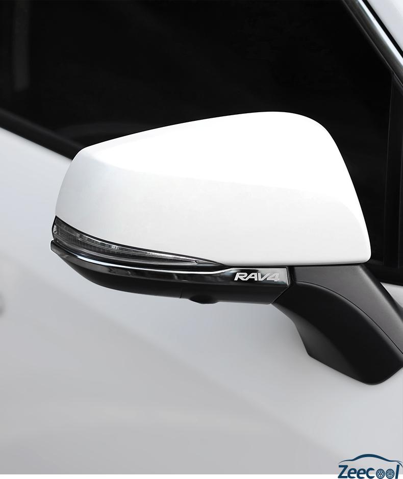 2020款丰田rav4荣放后视镜防撞条威兰达专用装饰倒车镜改装件用品2021