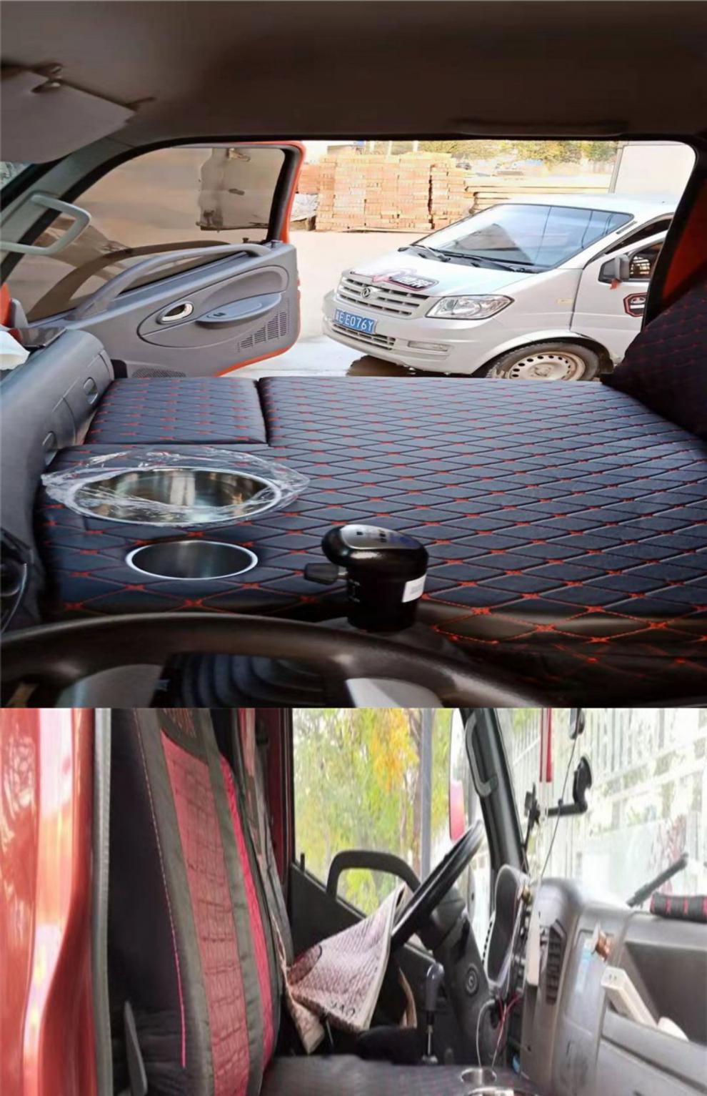 适用于福田奥铃新捷运改装卧铺cts42米货车睡觉神器轻卡单排用品加厚