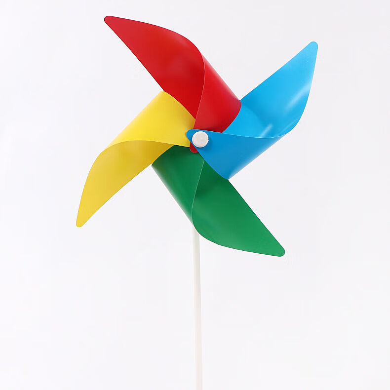 迷铭乐小风车制作材料风车批发儿童手工户外幼儿园景区装饰摆件地推小