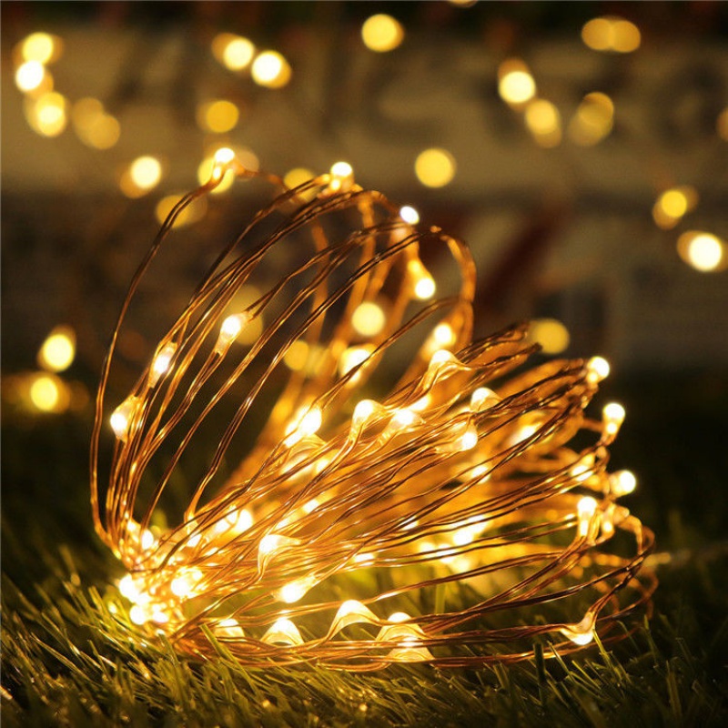 太阳能灯庭院灯户外路灯太阳能灯串七彩户外防水庭院灯led小夜灯花园