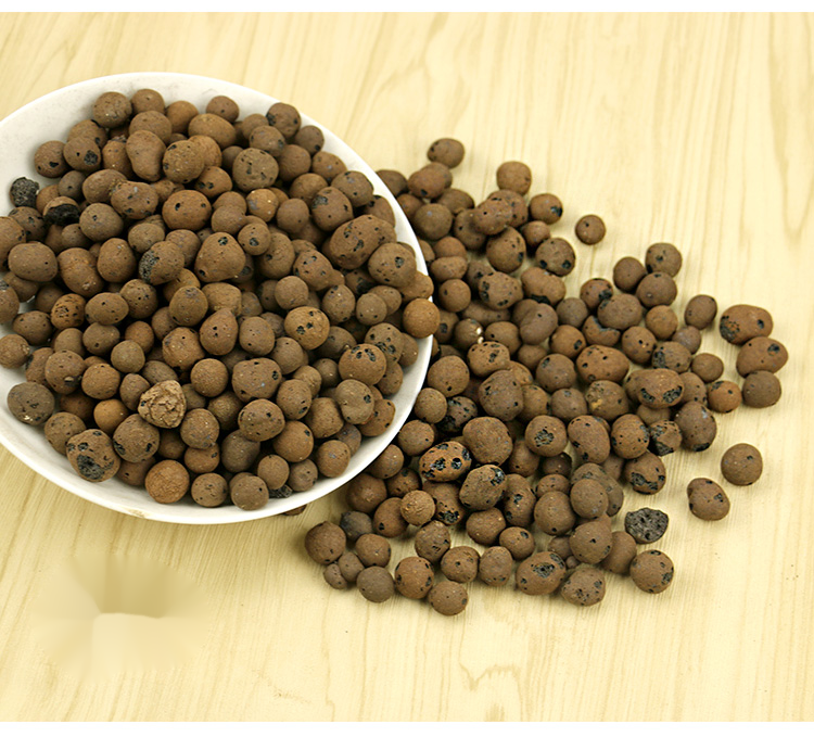 间鱼缸水培透气轻质彩球陶土粒颗粒铺面 园艺陶粒5斤【中号】【图片