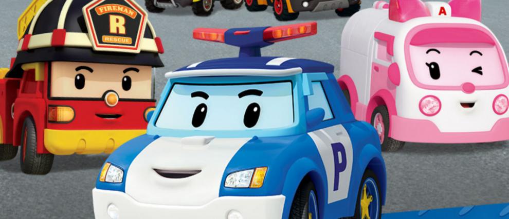 变形汽车珀利 珀利救援队警车惯性马克安巴海利直升机巴奇罗伊poli