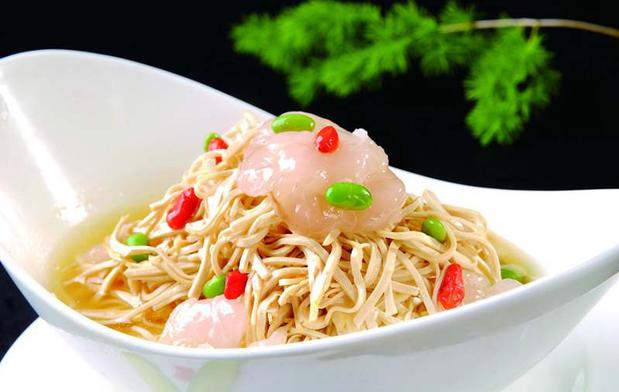 舌尖上的中国扬州特产干丝烫豆制品煮干丝2000克淮扬干丝【图片 价格