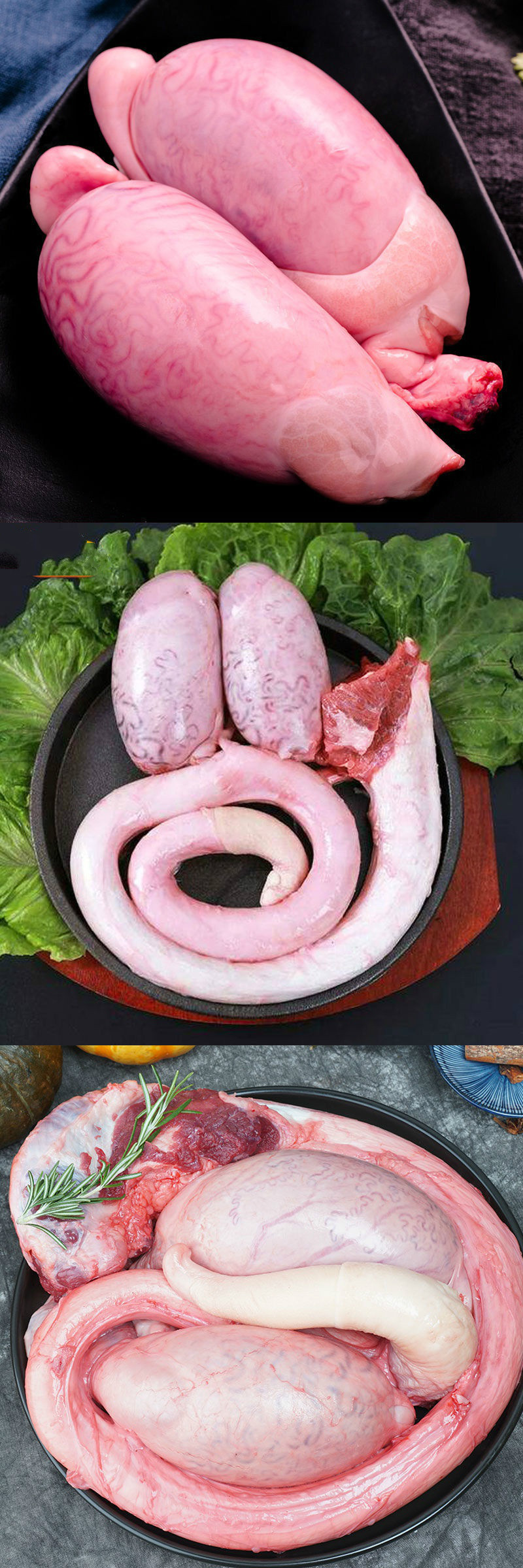 新鲜牛鞭整套新鲜牛鞭牛宝2斤整套冷冻现杀黄牛鞭牛蛋滋补牛三宝牛宝