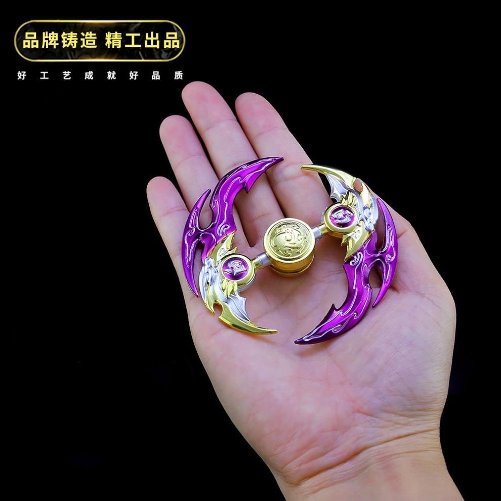 新年礼物王者荣耀手指旋转陀螺百里玄策白虎志指尖陀螺金属减压儿童