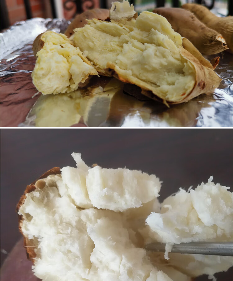 源外 现挖白皮薯新鲜5斤白心红薯沙地农家自种牛奶地瓜白瓤板栗薯 5斤