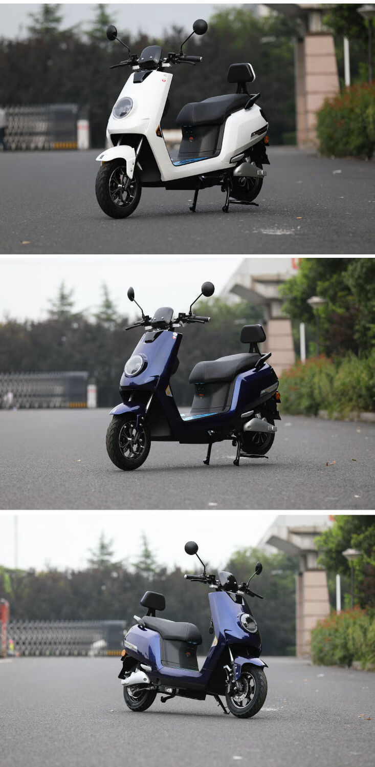 大牛60v电动车72v电动摩托车男士两轮电瓶车小龟王刀锋新电摩电镀银灰