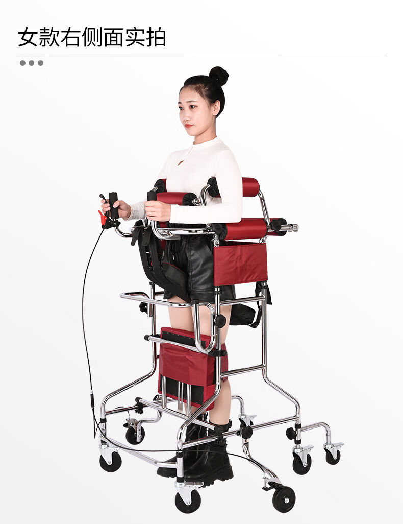 站立架老人助行器成人学步车康复走路中风偏瘫训练器材辅助行走器 六