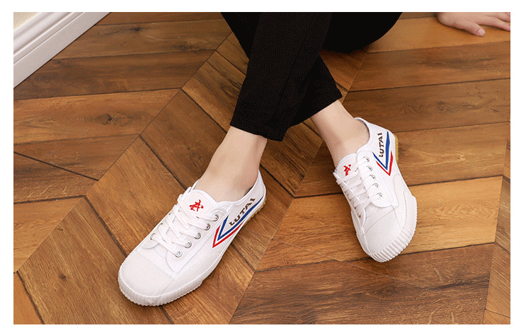 【京挑惠选】大博文武术训练鞋武术鞋少林帆布鞋田径考试轻便鞋武馆